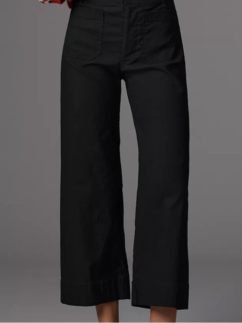 NWT MAEVE COLETTE HIGH-RISE WIDE-LEG PANTS IN MAGIC FABRIC